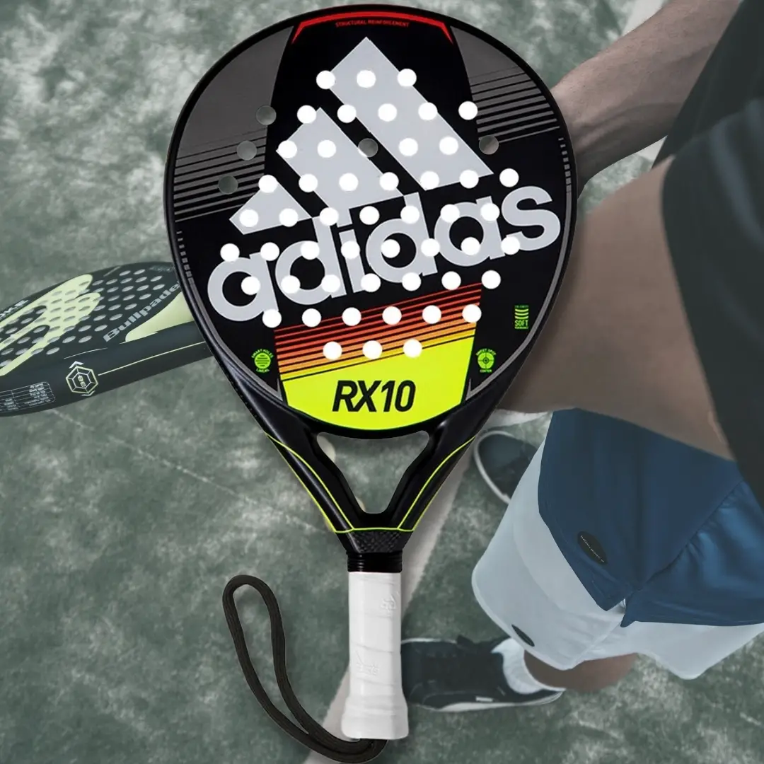 Racket bora ya Padel kwa Kompyuta: Mizani ya Adidas RX10