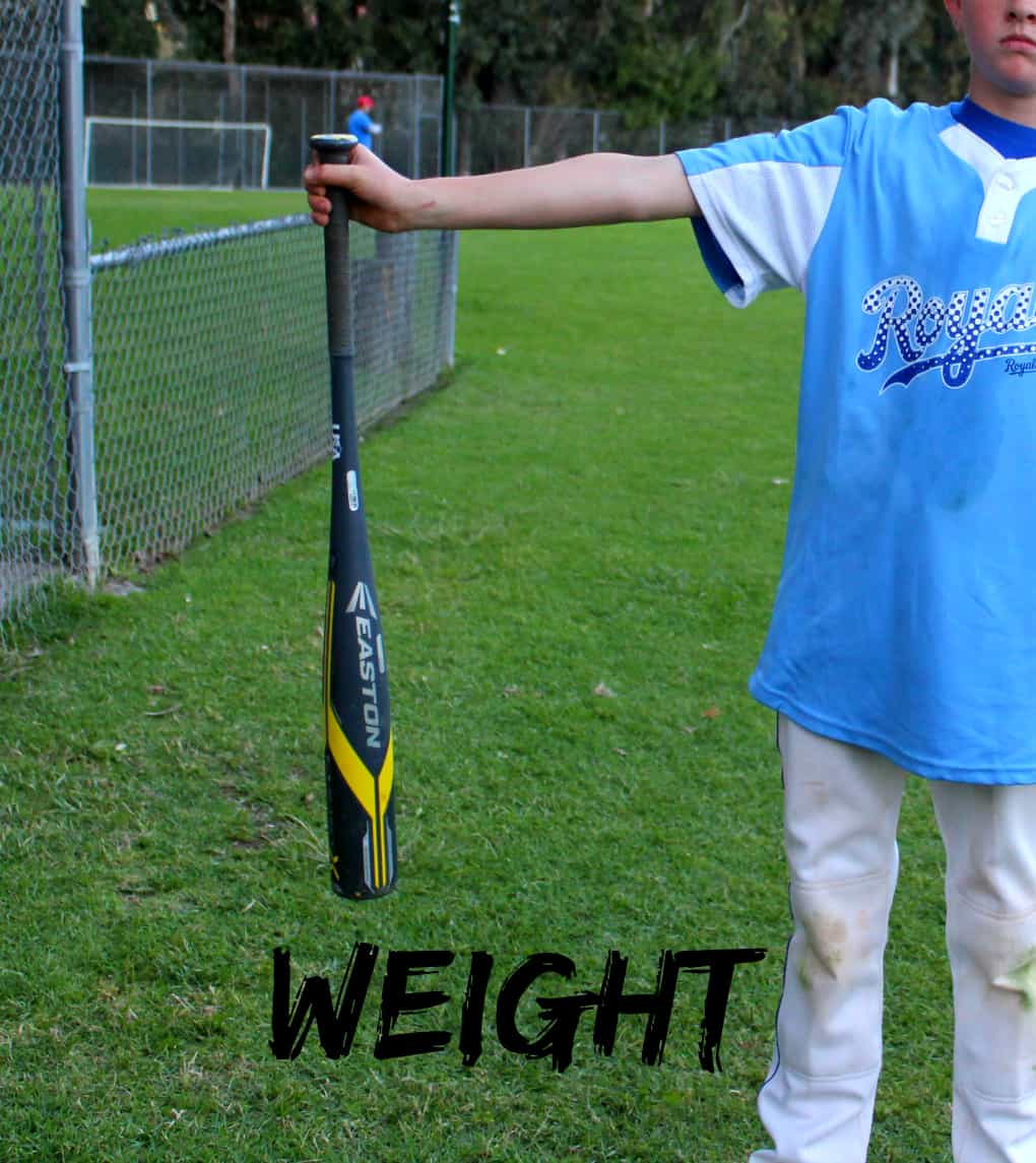 น้ำหนักที่เหมาะสมสำหรับไม้เบสบอลของคุณ