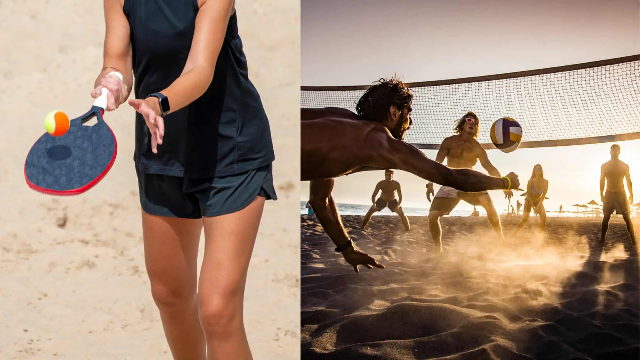9 beste beachsporten om te spelen op het strand